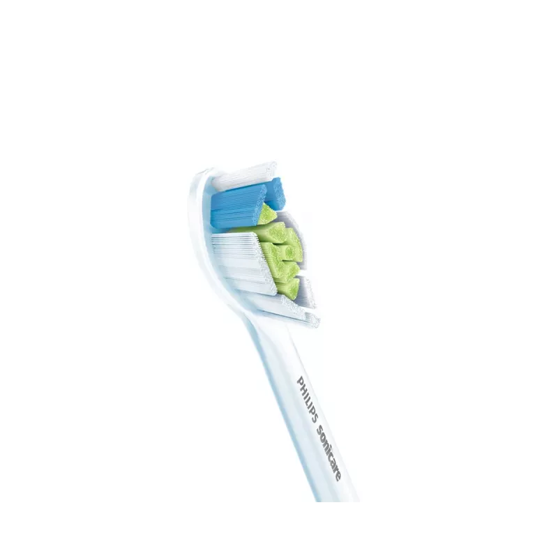 Toothbrush replacement heads Philips HX6068/87 Optimal White, 8 pcs, White, medium bristles, 3-month replace interval
