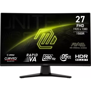 MSI MAG 274CXF computer monitor 68.6 cm (27 inch) 1920 x 1080 pixels Full HD Black