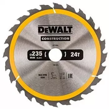 Circular saw blade DeWALT DT1954-QZ 23.5 cm 1 pc