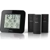 Hama “EWS-Trio” weather station, with three sensors, black
