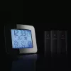 Hama “EWS-Trio” weather station, with three sensors, black