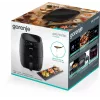 Hot air fryer Gorenje AF1409DB — 3.2 L capacity, 1400 W, LED display, min temp 90 °C, black