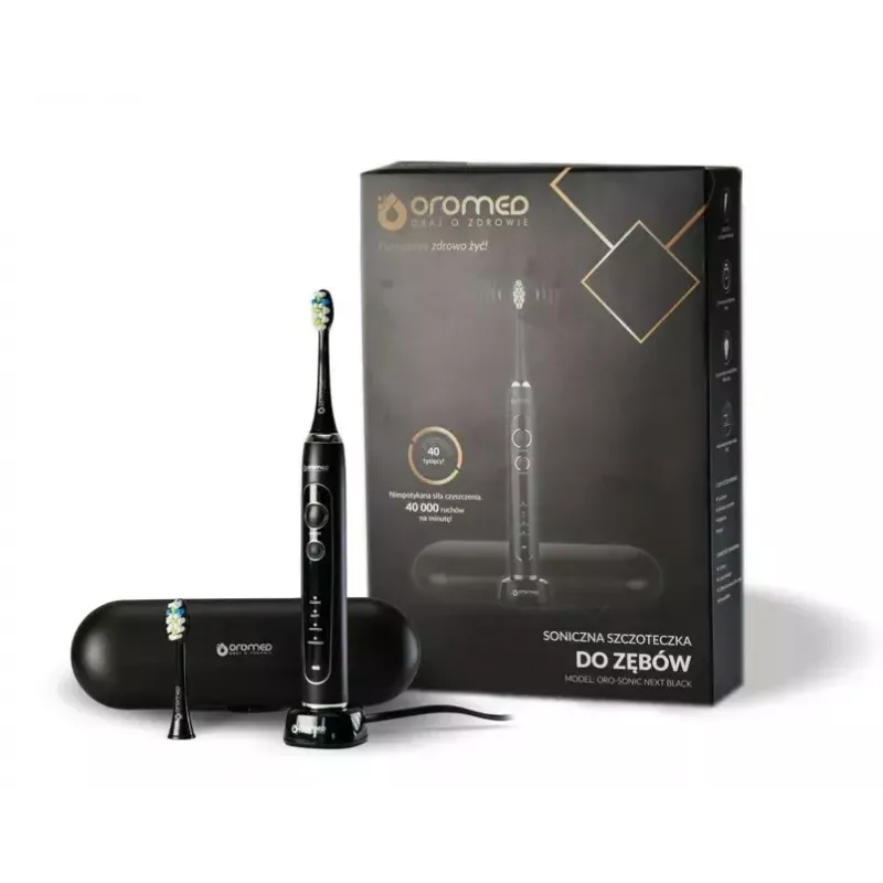 Toothbrush ORO-MED Oro-Sonic Next Black