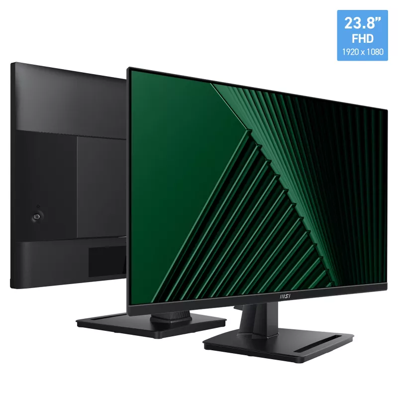 LCD monitor MSI Pro MP245G 23.8 inch Full HD (1920×1080), IPS, 4 ms, 300 cd/m², VESA, built-in speakers