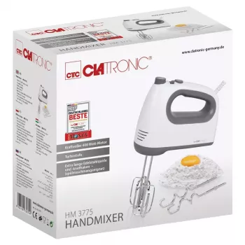 Hand mixer Clatronic HM 3775 Grey White
