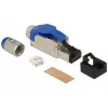Wire Connector RJ-45 DeLOCK 86487 Blue Silver