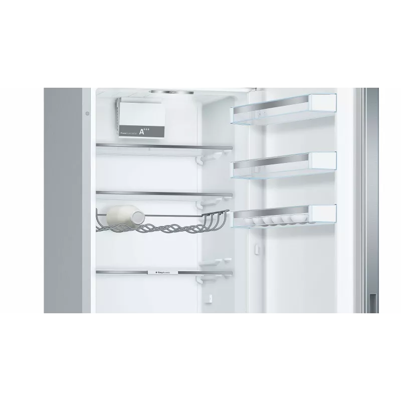 Bosch Serie 6 KGE39AICA fridge-freezer Freestanding 343 L Stainless steel