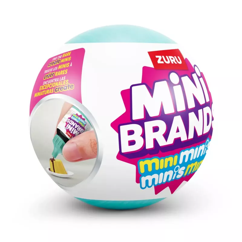 Toy kitchen capsule Zuru Mini Brands Fill The Fridge Series 1 — assorted mini food items, age 8+