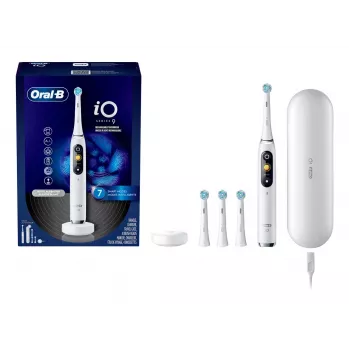 Electric toothbrush Oral‑B iO Series 9 Luxe Edition — White Alabaster