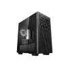 PC Case DeepCool MATREXX 40 3FS Micro Tower — Micro ATX/Mini-ITX, tempered glass, 3x140/2x120 fan support, GPU up to 320 mm, 2x3.5 inch + 2x2.5 inch, black