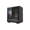 PC Case DeepCool MATREXX 40 3FS Micro Tower — Micro ATX/Mini-ITX, tempered glass, 3x140/2x120 fan support, GPU up to 320 mm, 2x3.5 inch + 2x2.5 inch, black