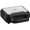 Tefal SW383D10 sandwich maker 700 W Black, Stainless steel