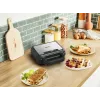 Tefal SW383D10 sandwich maker 700 W Black, Stainless steel