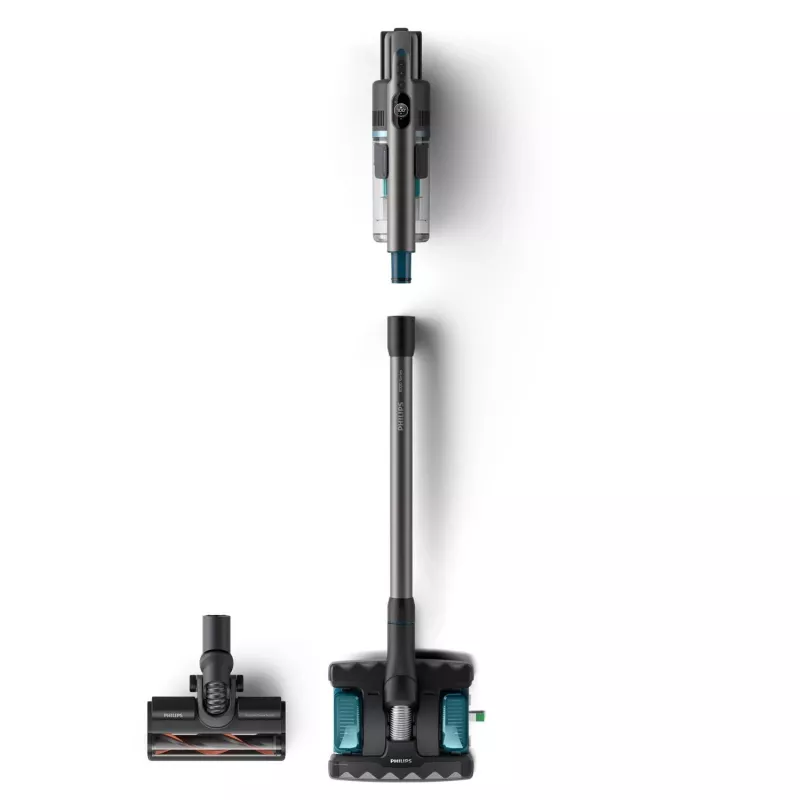 Philips 8000 series XC8055/01 stick vacuum/electric broom Battery Dry&wet Cyclonic Bagless 0.6 L Blue