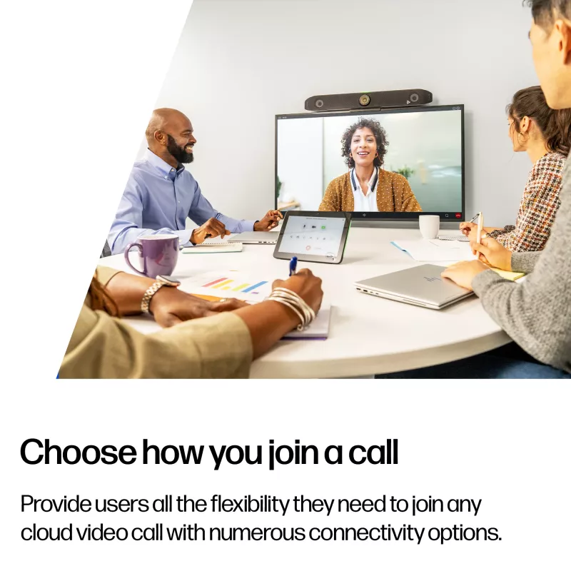 Group video conferencing system POLY Studio X52 4K Ultra HD 60 fps