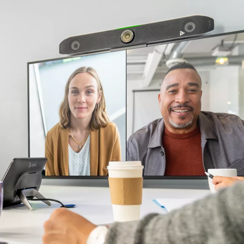 Group video conferencing system POLY Studio X52 4K Ultra HD 60 fps
