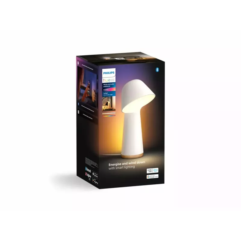 Bedside table lamp Philips Hue 13.4 W LED White