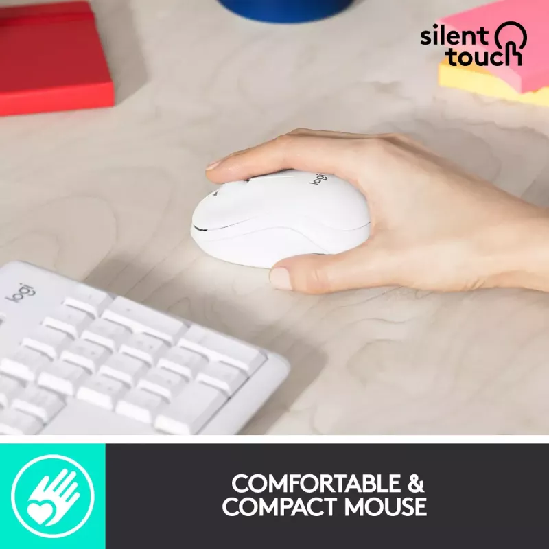 Wireless Keyboard and Mouse Combo Logitech MK295 Silent