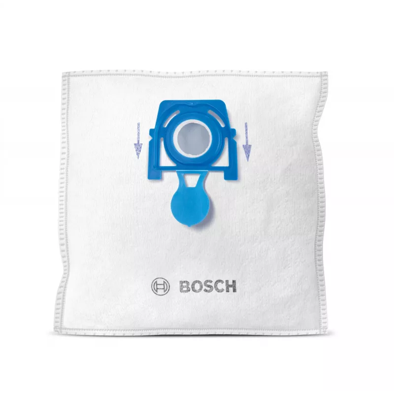 Dust bag for cylinder vacuum Bosch BBZWD4BAG, white, 4 pcs pack