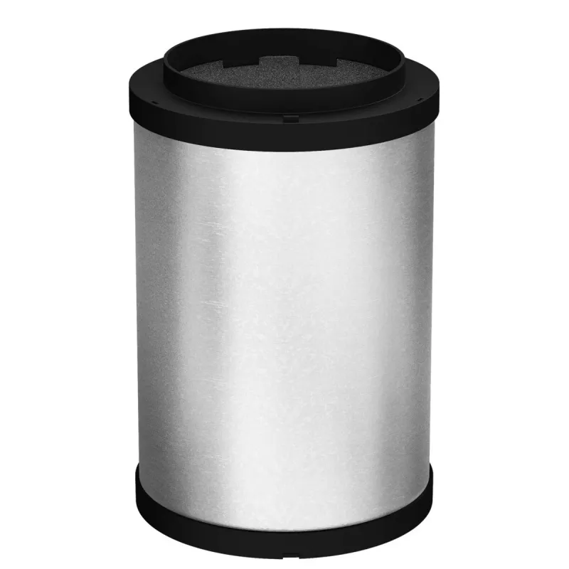 Cooker hood extension tube Electrolux M8CKSL28 Black stainless steel, Ø193 mm × H295 mm