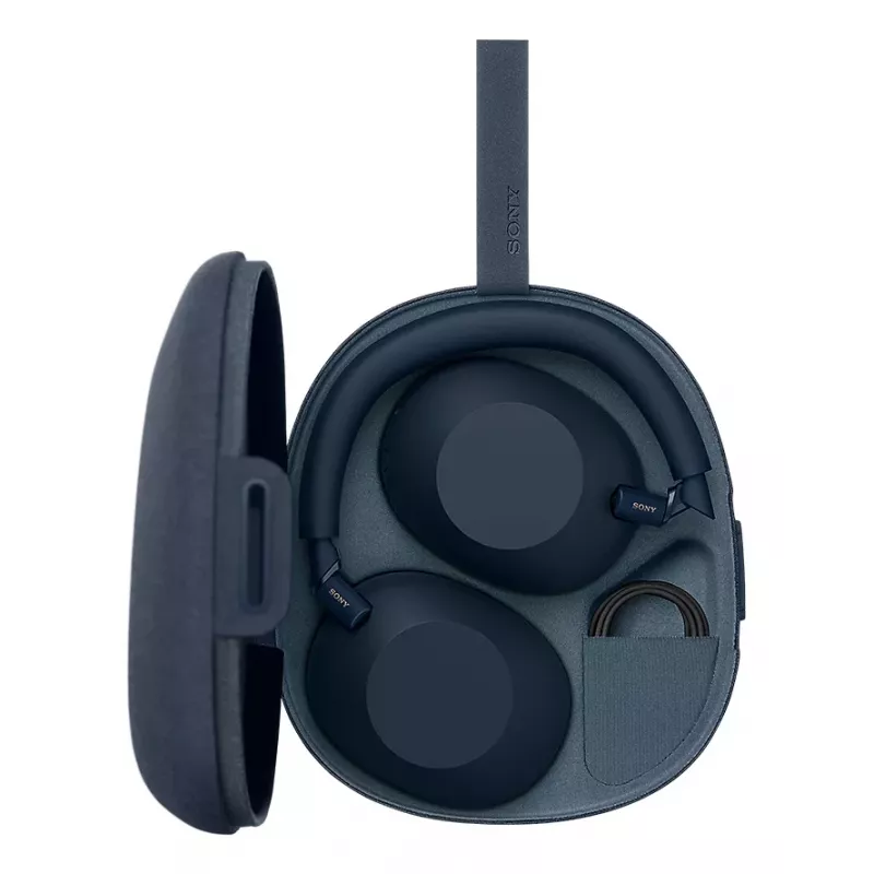 Headset Sony WH-1000XM6 wired & wireless Bluetooth USB-C 4–40000 Hz 10 m range 1.2 m cable Blue