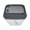 Paper shredder HP ONESHRED Auto 200CC — auto-feeding 200-sheet capacity, micro-cut P-4, 28 L bin, white-gray