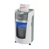 Leitz IQ OptiMax Office Micro Cut Paper Shredder Security P5 35L - White