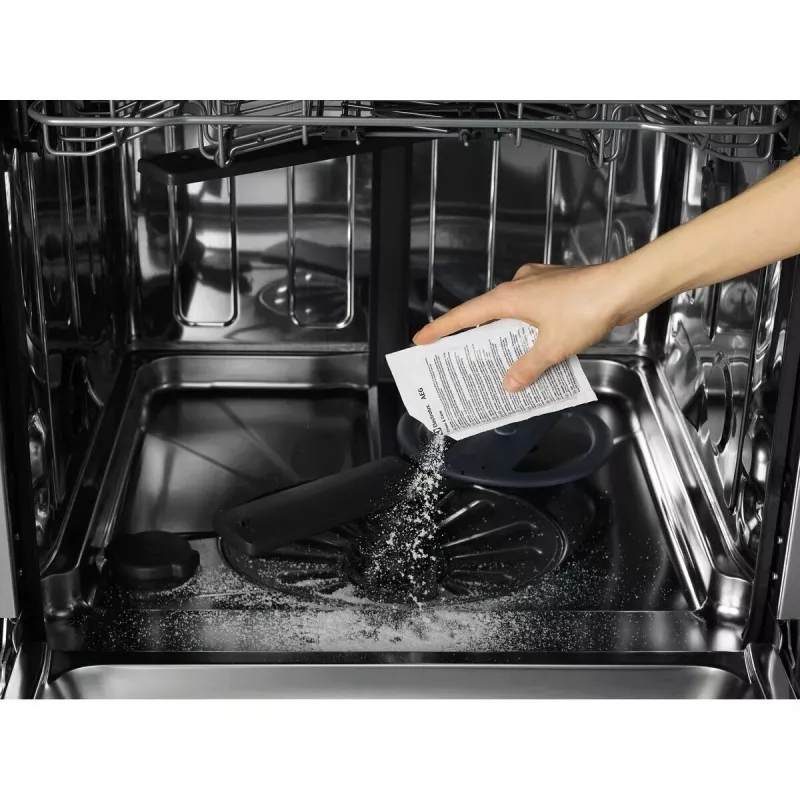 Detergent and limescale remover powder Electrolux M2GCP121 for dishwasher and washing machine, 12 pcs