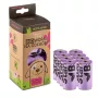 Compostable poop bags Starch Bag STARCHBAG BIO lilac, vegetable fibers, 8 × 15 pcs