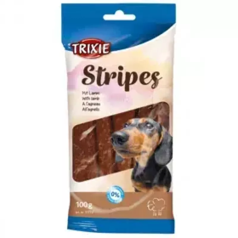Chewable dog treat Trixie 31772 — Lamb flavor, 100 g sachet, 10 pcs, Protein 30%, Fat 6%