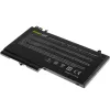 Battery Green Cell DE117 for DELL Latitude 11 3150/3160, 12/ E5250/E5270 — LiPo 11.1V 3400mAh, 4 cells, black