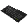 Battery Green Cell DE117 for DELL Latitude 11 3150/3160, 12/ E5250/E5270 — LiPo 11.1V 3400mAh, 4 cells, black