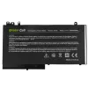 Battery Green Cell DE117 for DELL Latitude 11 3150/3160, 12/ E5250/E5270 — LiPo 11.1V 3400mAh, 4 cells, black
