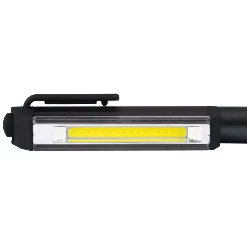 Clip flashlight everActive WL200, 3 W 200 lm, aluminium housing, IPX4, 3×AAA, length 161.7 mm, black