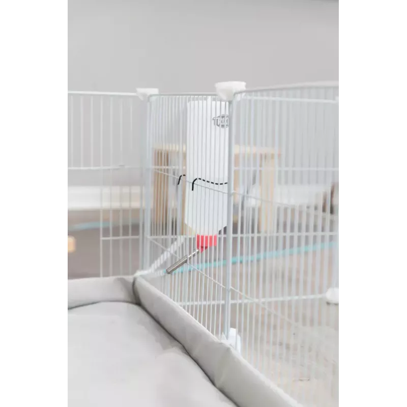 Cage Trixie Indoor Run TX-62460 for Guinea Pig/Rabbit, Metal, Grey, 1400×700×350 mm