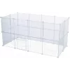 Cage Trixie Indoor Run TX-62460 for Guinea Pig/Rabbit, Metal, Grey, 1400×700×350 mm