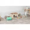Cage Trixie Indoor Run TX-62460 for Guinea Pig/Rabbit, Metal, Grey, 1400×700×350 mm