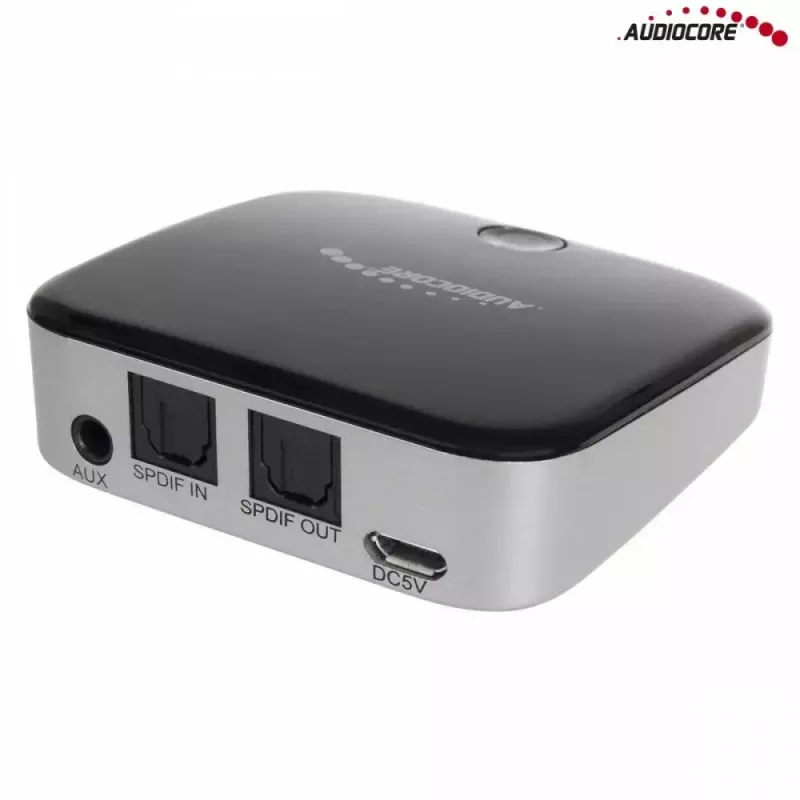 Audiocore AC830 (Baseus Qiyin) Bluetooth 5.0 AUX Receiver, Black