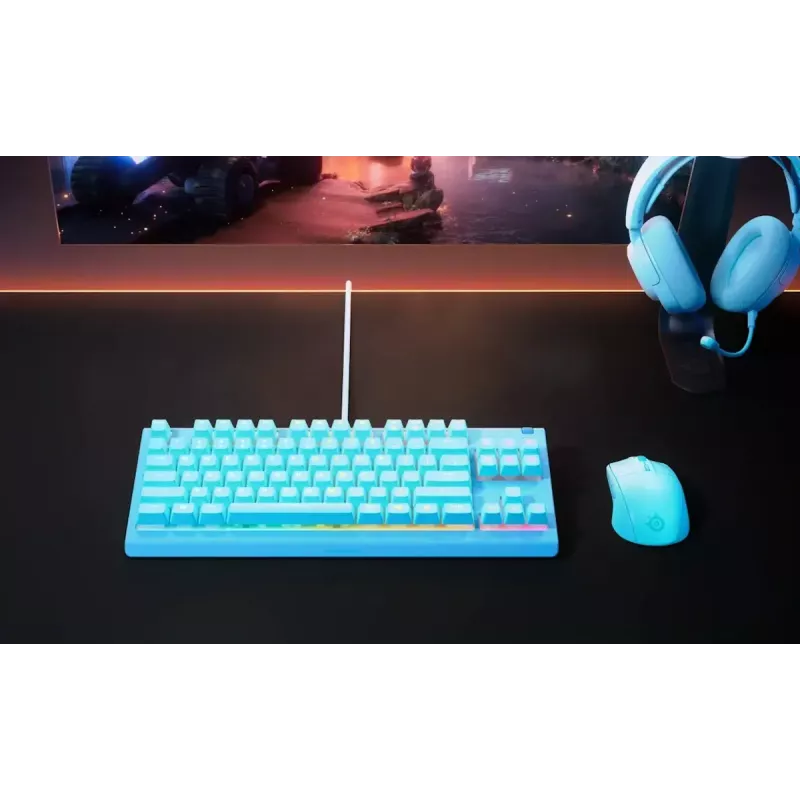 Keyboard STEELSERIES Apex 3 TKL US RGB Backlit Water Resistant Tenkeyless