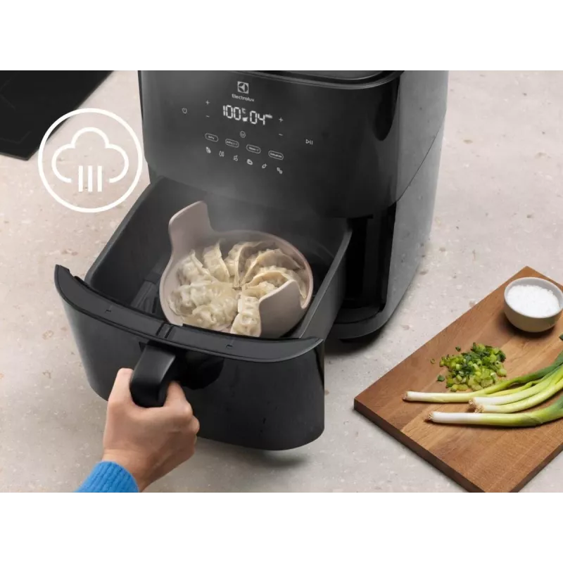 Electrolux EAF7SB Single 6.9 L Stand-alone 1700 W Hot air fryer Black