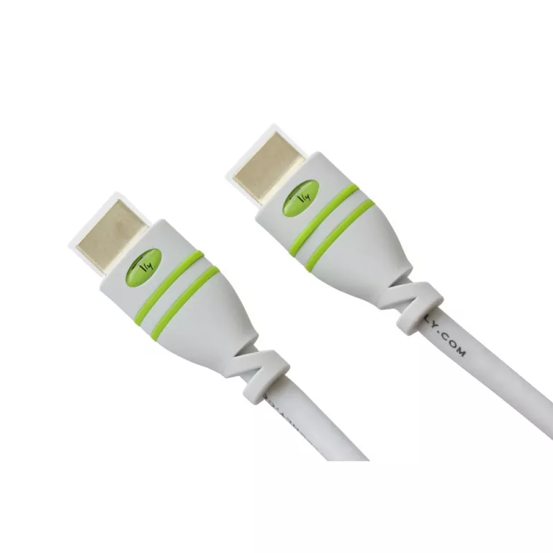 Techly 5m High Speed ​​HDMI Cable with Ethernet A/A M/M White ICOC HDMI-4-050WH