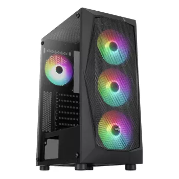 PC case Aerocool Falcon ARGB Midi Tower Black