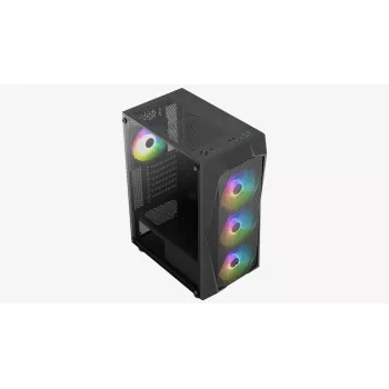 PC case Aerocool Falcon ARGB Midi Tower Black
