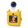 Children's digital camera MEDIA-TECH SNAPI MT4108 — 8 MP interpolated, 1280x720 LCD, 1000 mAh, USB-C, microSD slot, yellow
