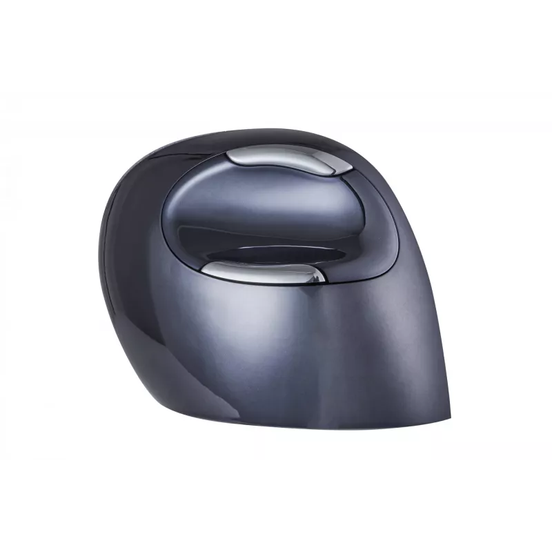 BakkerElkhuizen Evoluent D Small Wireless, Right-hand, Vertical design, Laser, RF Wireless, 3200 DPI, Black