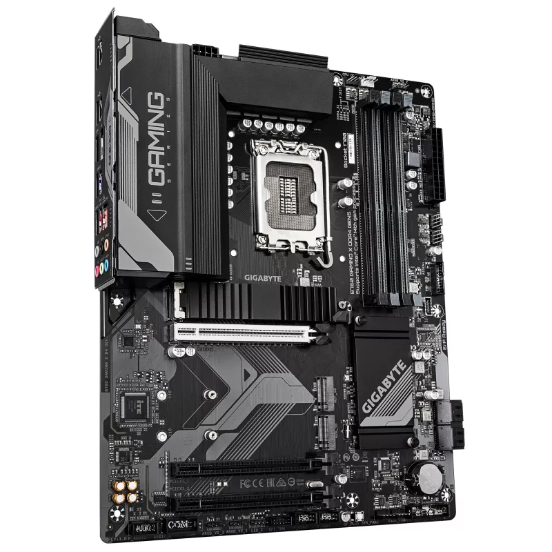 GIGABYTE B760 GAMING X DDR4 GEN5 Motherboard - Supports 14th Gen. Intel Core CPUs, 8+1+1 phases VRM, up to 5333MHz DDR4 (OC), 3xPCIe 4.0 M.2, 2.5GbE LAN, USB 3.2 Gen 2