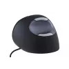BakkerElkhuizen Evoluent D Medium, Right-hand, Vertical design, Laser, USB Type-A, 3200 DPI, Black