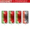 Displex Smart Glass (9H) for Samsung Galaxy A12/A13/A32 5G, Mounting Sticker, unbreakable, ultra-slim, invisible