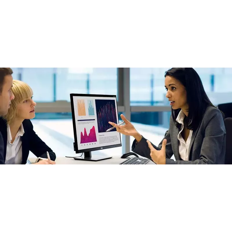 DELL P Series P2421 computer monitor 61.2 cm (24.1 inch) 1920 x 1200 pixels WUXGA LCD Black