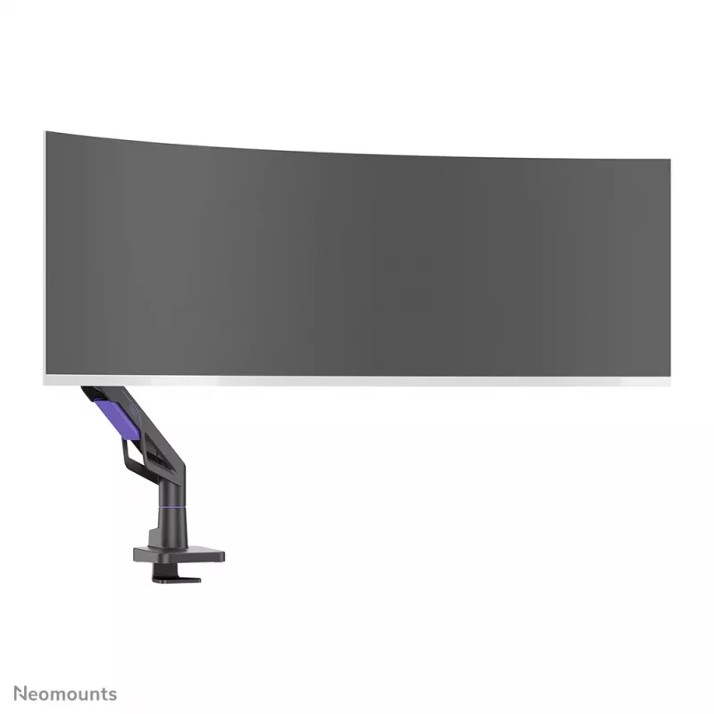 Neomounts DS70-256BL1 gaming monitor arm for 24–57 inch screens, gas spring, Topfix, 30 kg capacity, VESA 75–200 mm